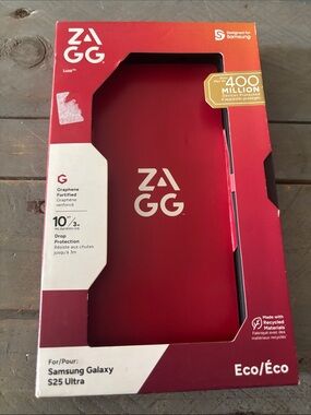 ZAGG Eco Case for Samsung Galaxy S25 Ultra — Red